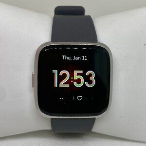 Fitbit Versa Lite Edition Fitness Smartwatch With Charger cable
